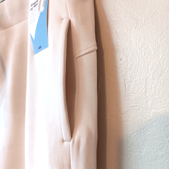 Member's Mark straight leg pant large size beige off-white color - Picture 4 of 10